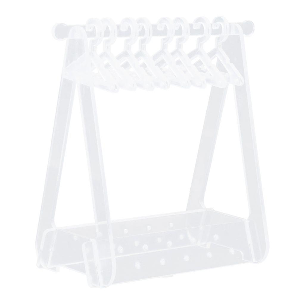 Akryl øreringe holder armbånd display opbevaring stativ smykker show beslag