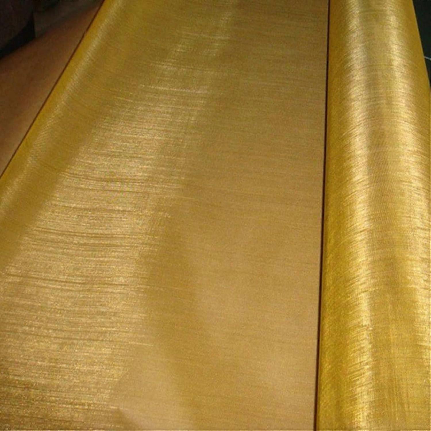 LXXW Copper Mesh, Filter Cloth Wire Mesh, Electromagnetic Signal Shielding, Brass 100 Mesh 1x1m