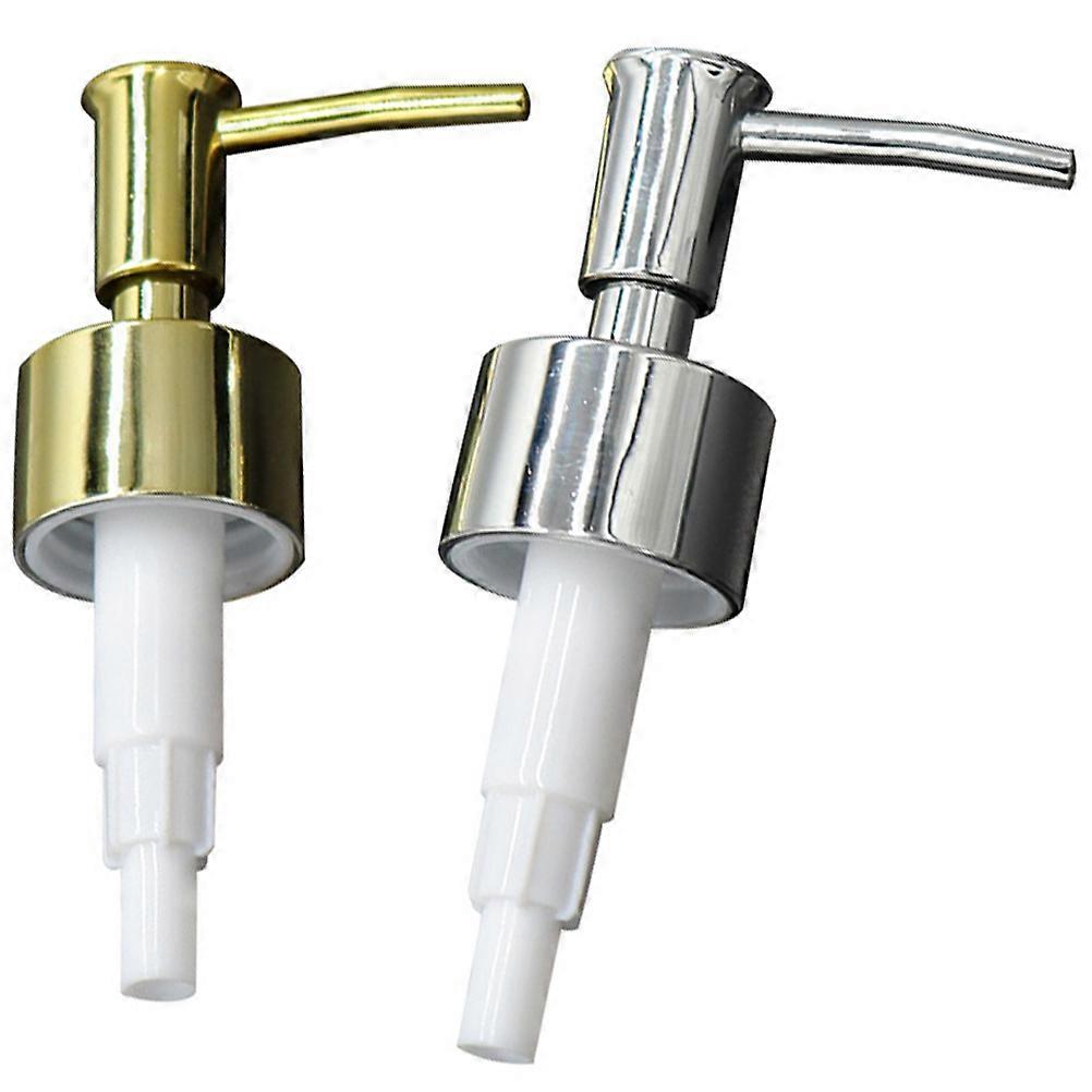 Pump For Shampoo Bottle Lotion Bottle Dispenser Pumps Dispensing Bathroom Accessories Assorted Color 2Pcs