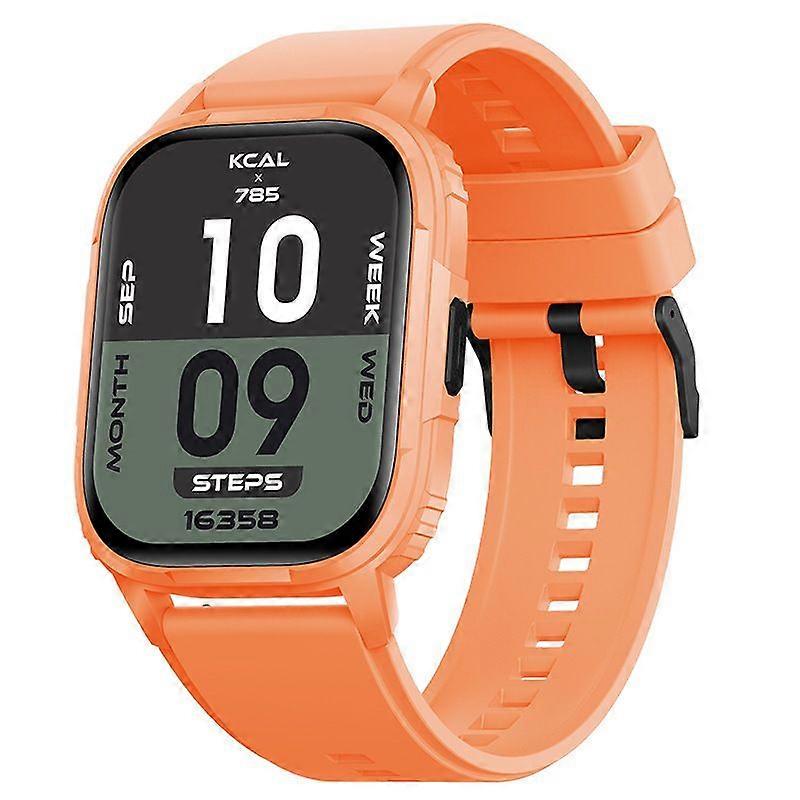 Smart watch, 2.01-inch high-definition screen, multiple sports modes, Orange
