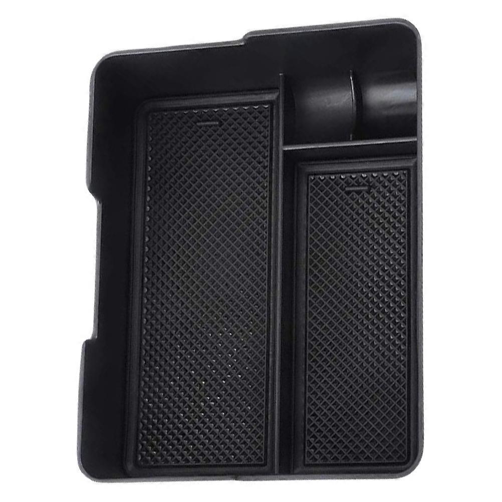 Car Console Storage Box with Divided Compartments   Durable Organizer for Phones, Wallets, and Essentials   Practical Car Accessory
