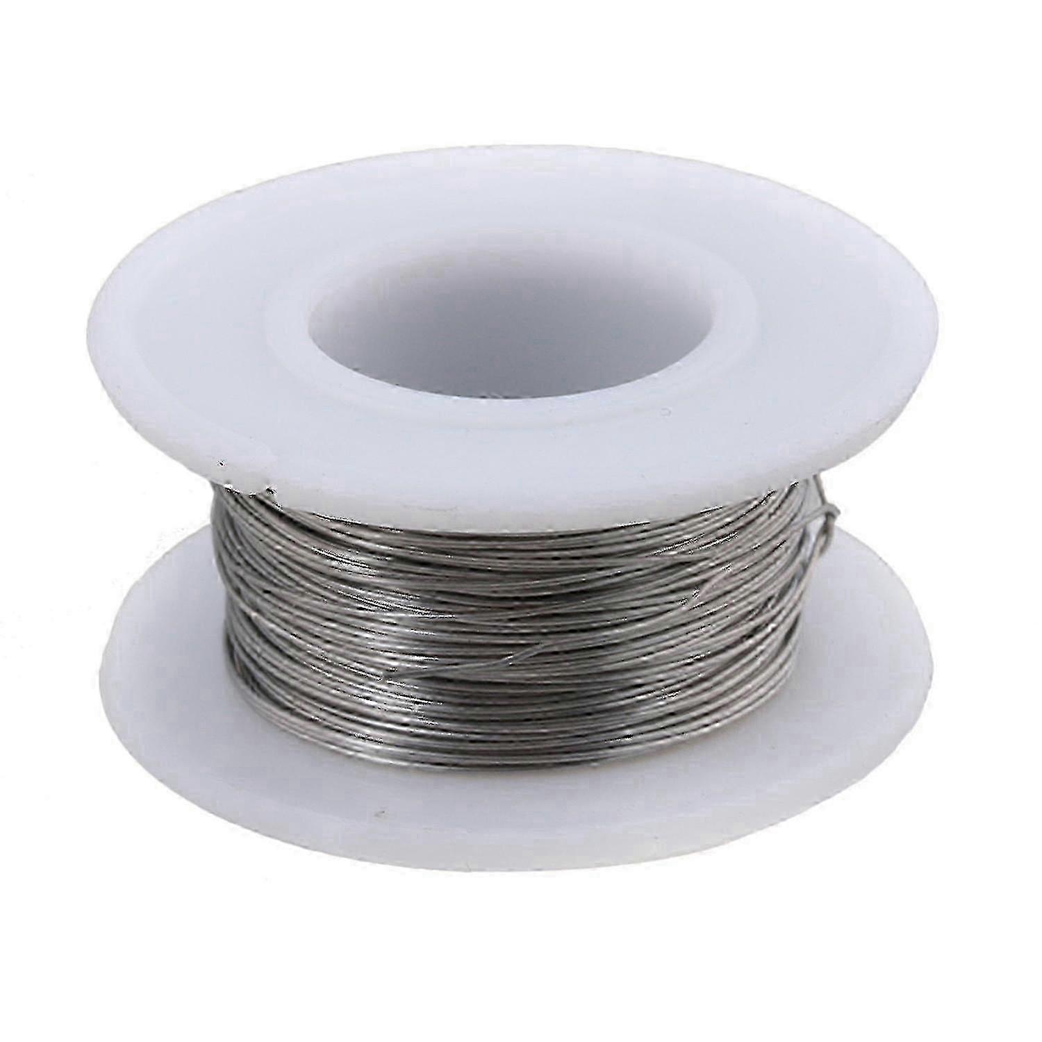 20m of 0.4mm Diameter Heating Wire, Suitable for Various Heating Applications, Resistance Wires in Silver Color