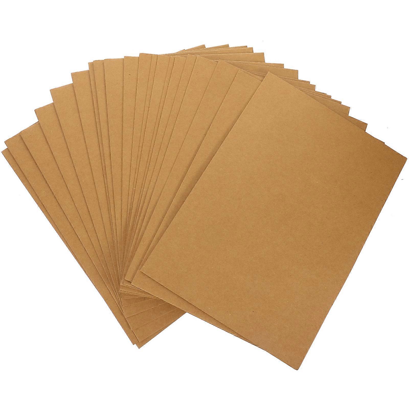 Project Folders Kraft Business Dark Brown 220 x 310mm Marking Different Uses 20Pack