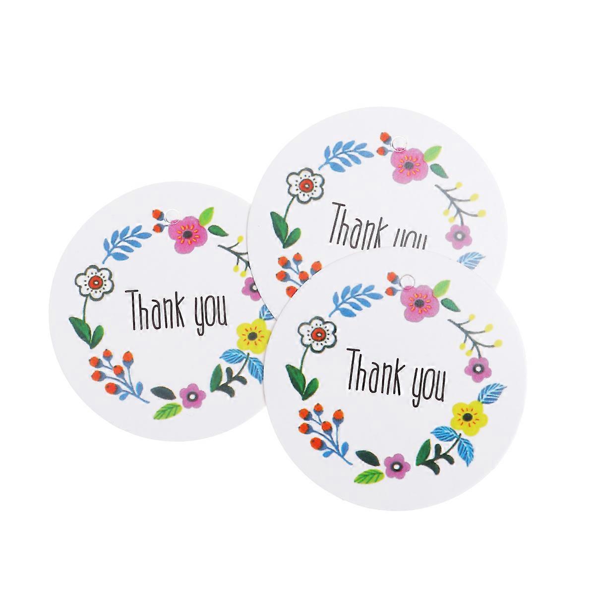 عيد الحب ديكور الحاضر Hangtag لحفل زفاف متجر الخبز الذكرى السنوية 100Pack