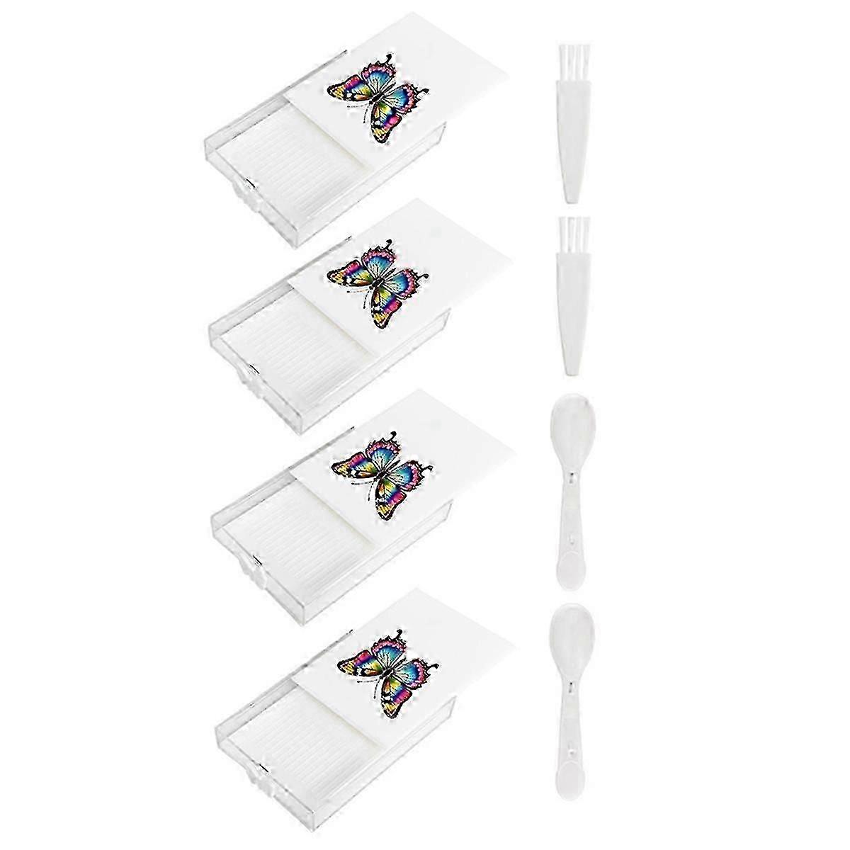 DIY Craft Diamond Tray Painting Stackable Drawer Box Tray Large Capacity Multi Placing Drill Storage Container D