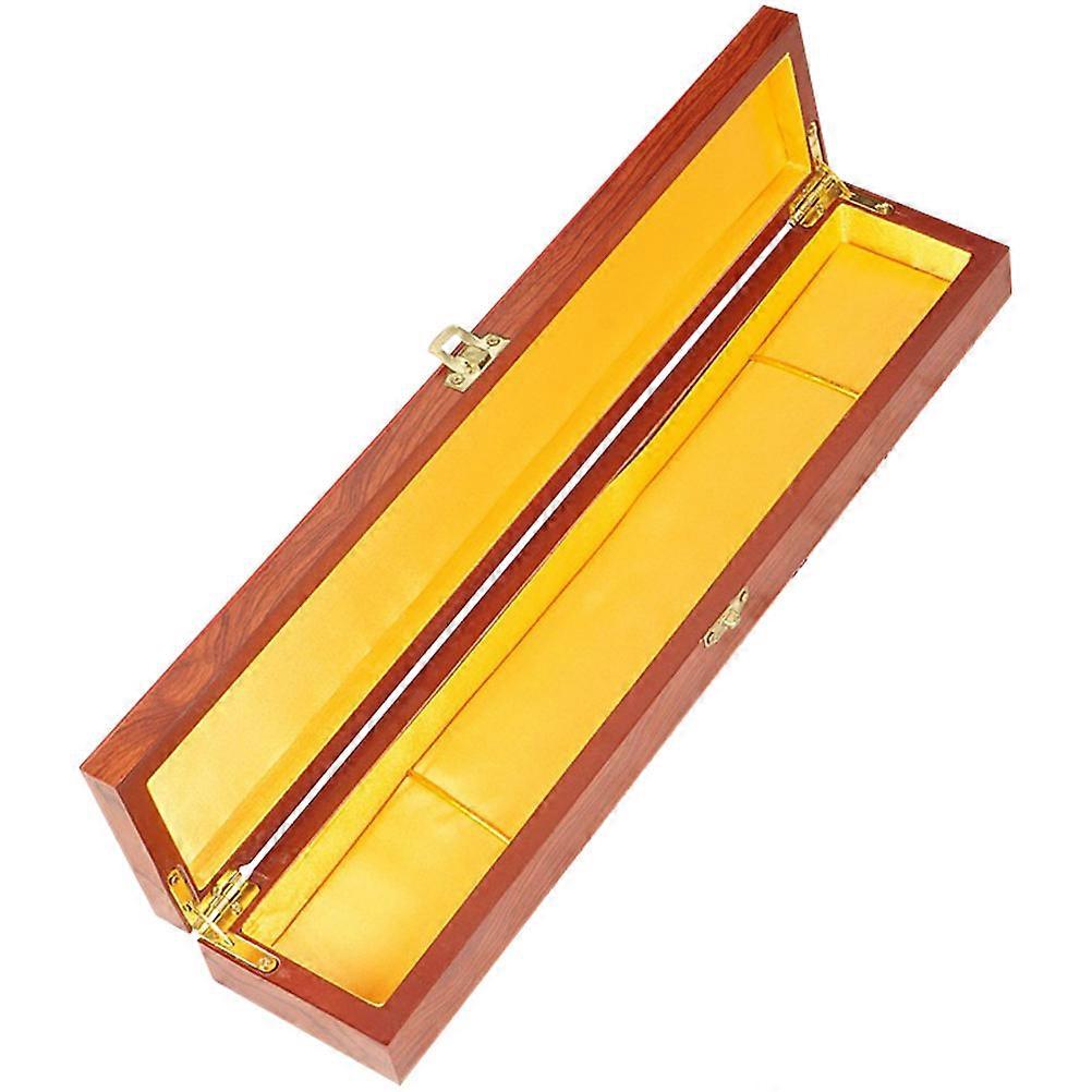 Vintage Trinket Box Wooden present Box For Anniversary 13.76X2.75X1.69in Storage 1Pcs