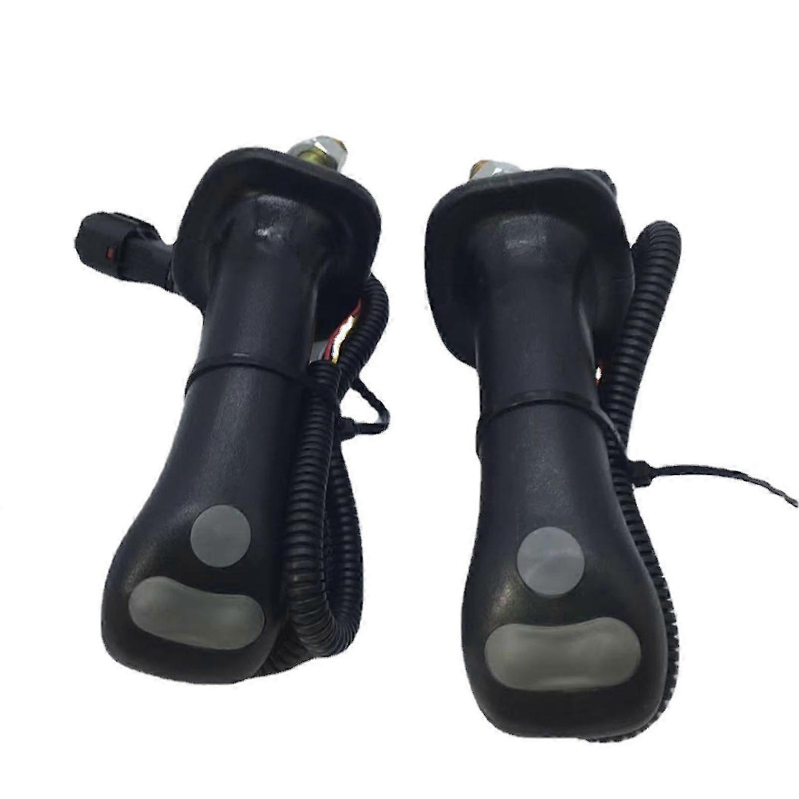 2 PCS Bagger Joystick Griff Ergonomischer Griff Genaue Steuertaste Griff Bagger Joystick Kit