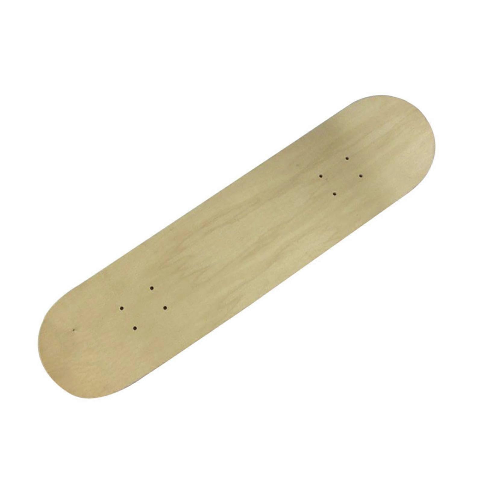 DIY Skateboard 80cm x 20cm Wooden Deck for Custom Builds, Beginner and Advanced Riders, Durable Design