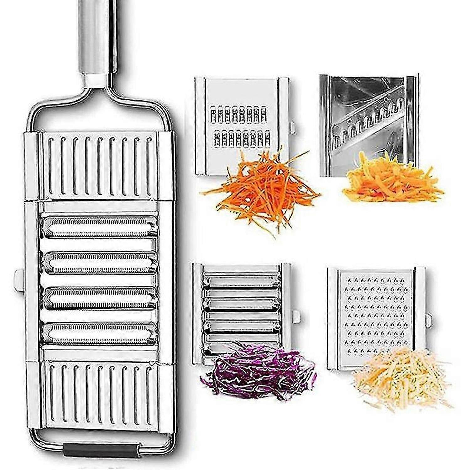 Multi-purpose Vegetable Slicer Cuts Stainless Steel Grater Peeler Set For Cheese