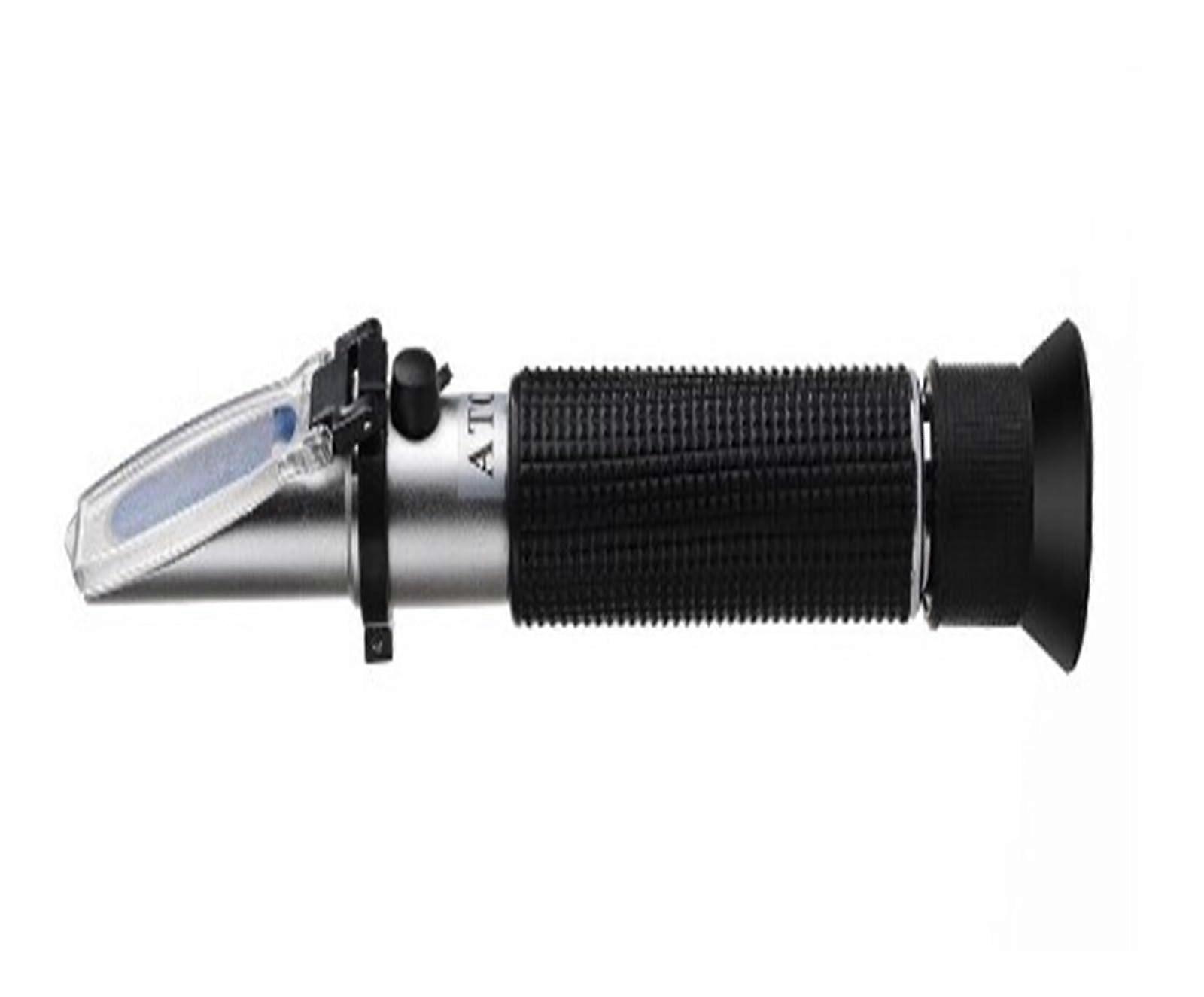 Portable Refractometer 032% Brix Sugar Saccharimeter Measure Sweet Salinometer Cutting Fluid Density Concentration Meter, Precision Measurement A 02