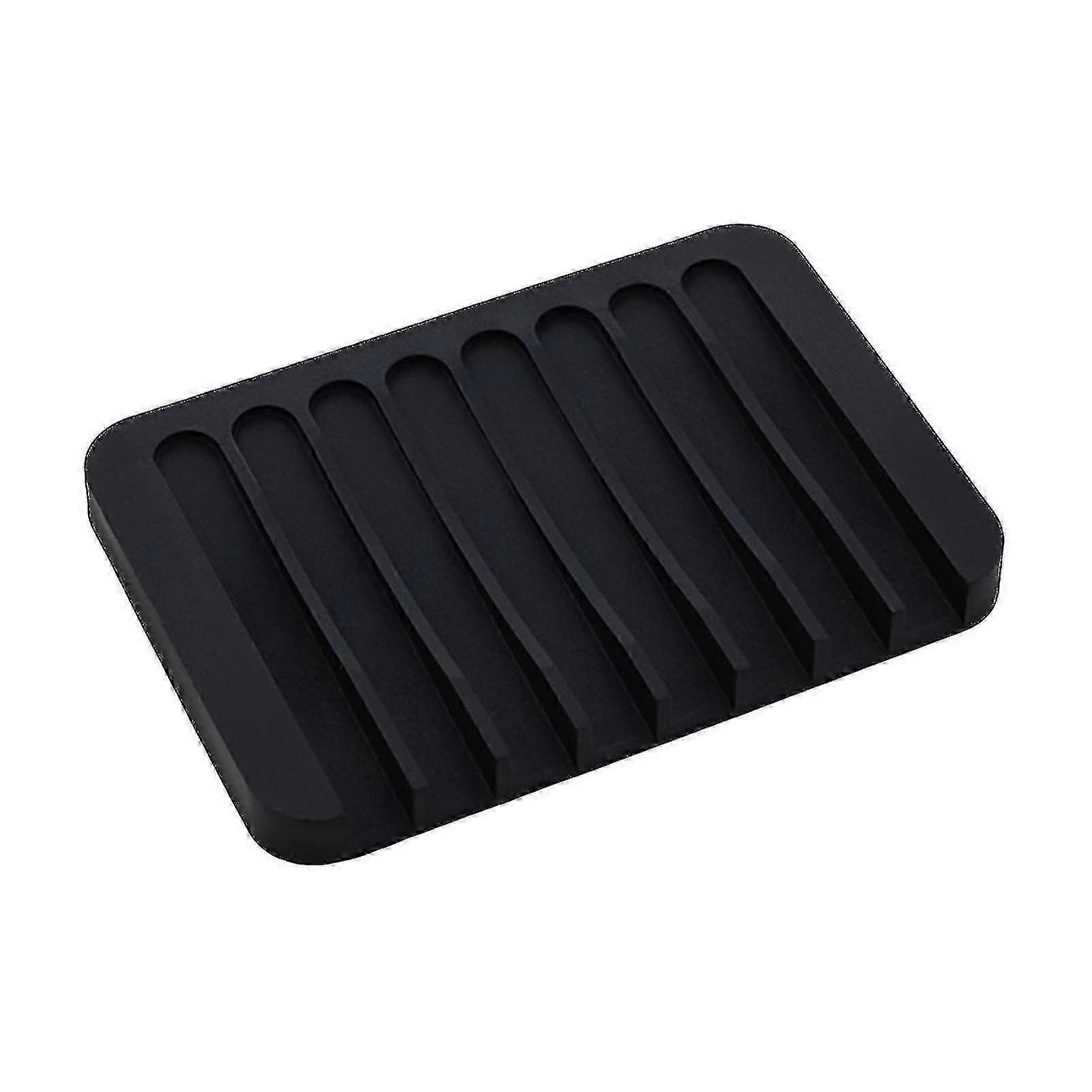 Creative Comb-Shaped Flexible Silicone Soap Tray for Storing Soap at Home - Suitable for Various Brands