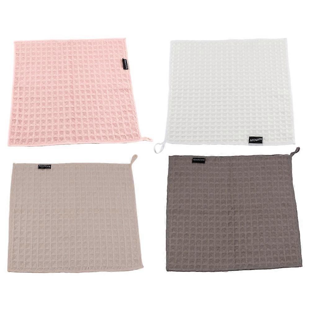 Kitchen Dish Towel Countertop Cleaning Polyester Multi Purpose Dish Washing Rags 30X30X0.2CM