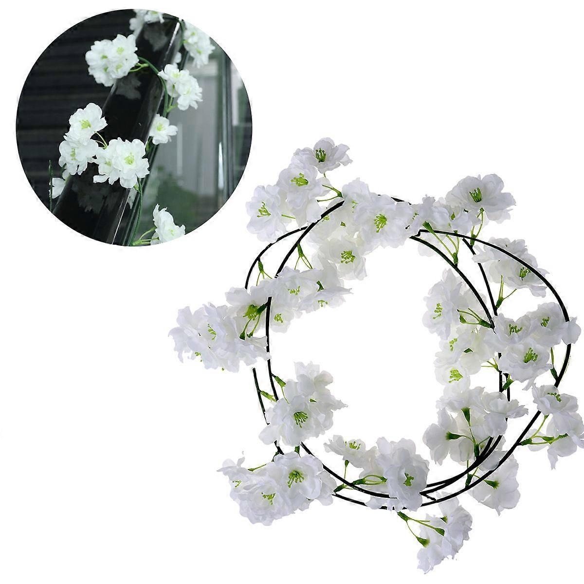 Hanging Artificial Flower Vine Decor 200 X 5 X 5Cm Floral Decorations 2Pcs