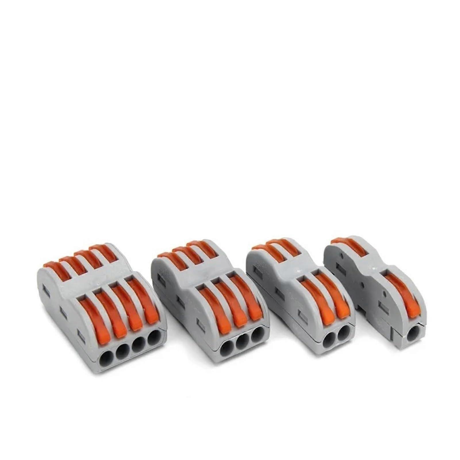 SPL2 Fast Wire Cable Connectors Spring Splicing Pushin Terminal Block FEMALE INSERT50PCS