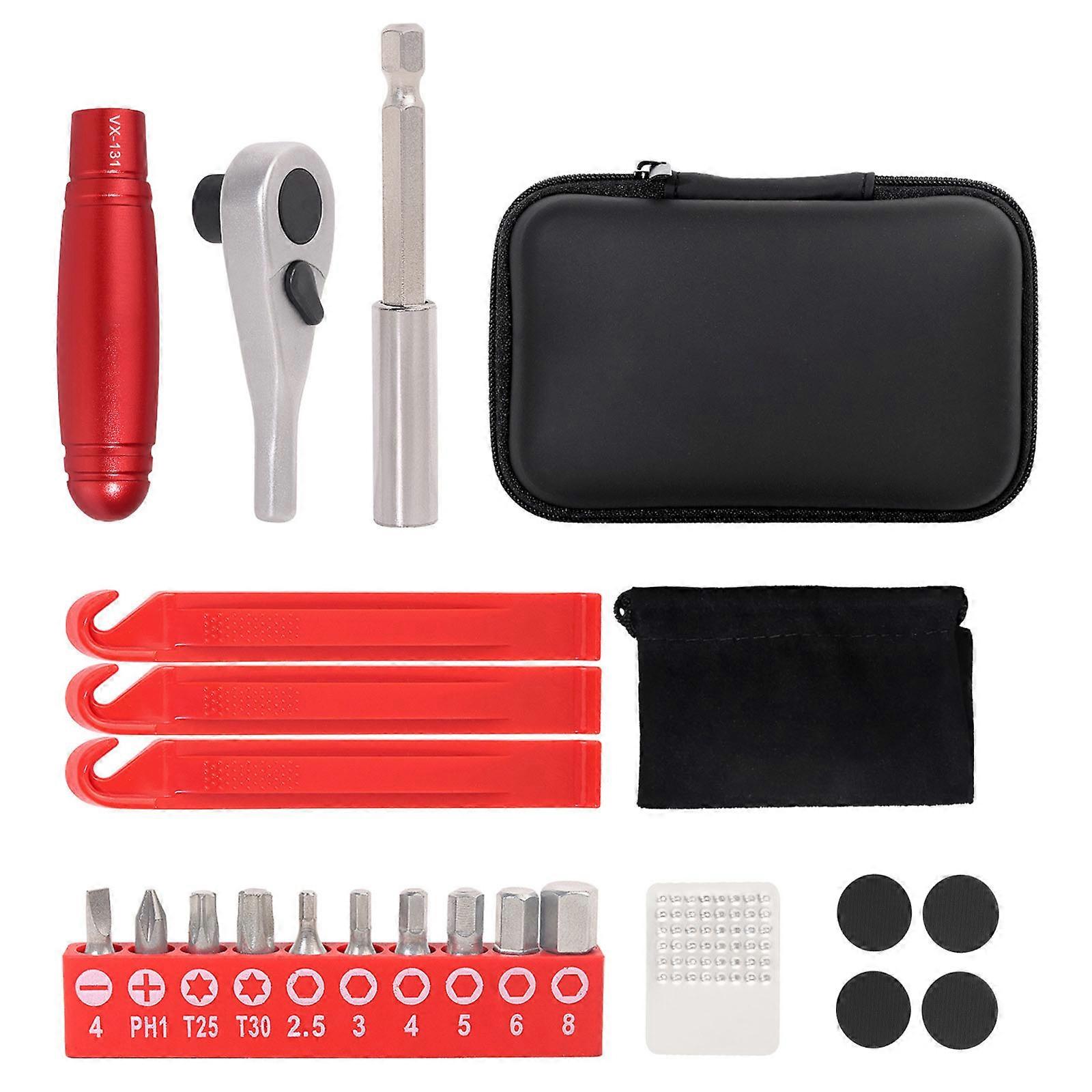 Regulable Quick Spanners Set Screwdriver Rod Quick Socket Wrenches Hand Tool for Bike Maintenances