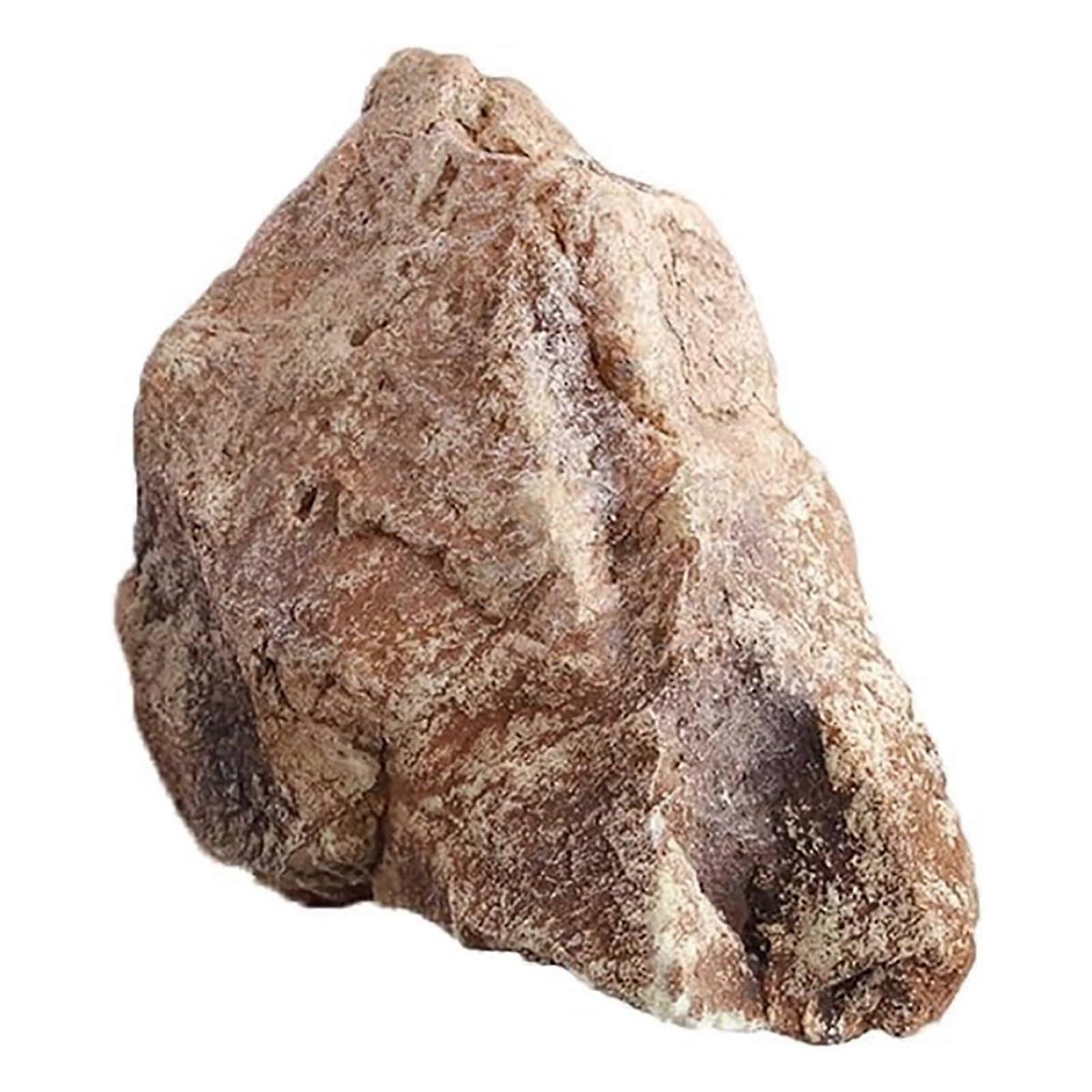 Sandstone Landscape Rocks, Realistic Artificial Stone Blocks, Durable for Garden Decoration (35x27x22cm)