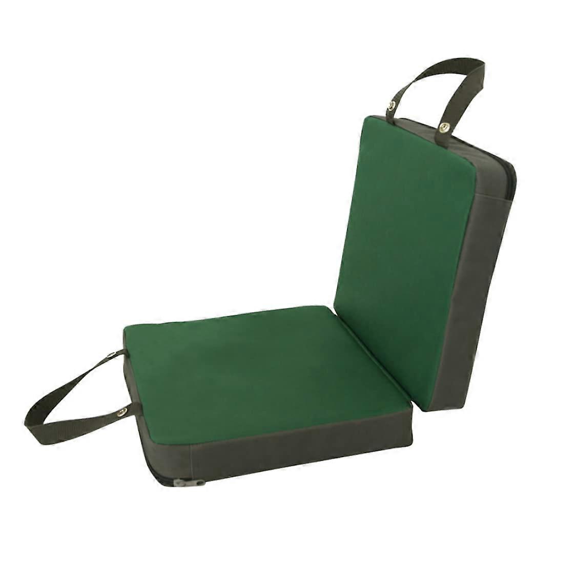 Garden Knee Mat Memory Foam Kneeler Foldable With Carry Handle Green Style 1