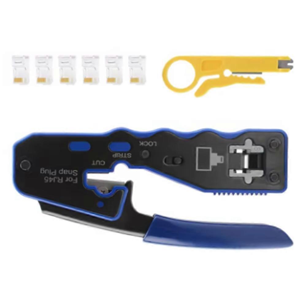 RJ45 Crimp Tool for Cat6 Cat5 8P8C Modular Connector Wire Tool