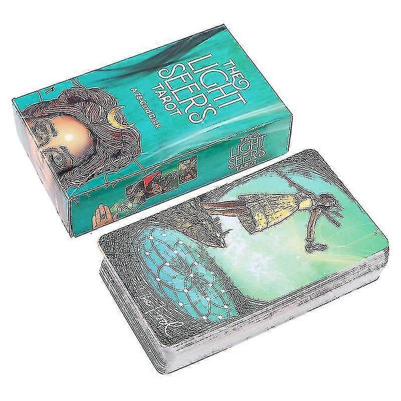 Light Seer's Tarot Card English Board Game for Multiplayer Divination and Prophecy