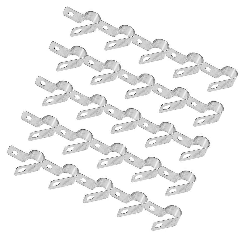 Small Clamps Cable Management Wire Clips Industrial Use 50Pcs