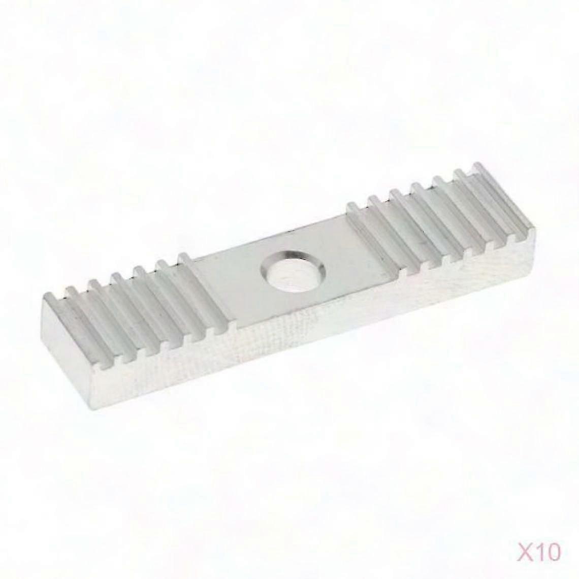 Aluminum Tensioner Tooth Clamp Block