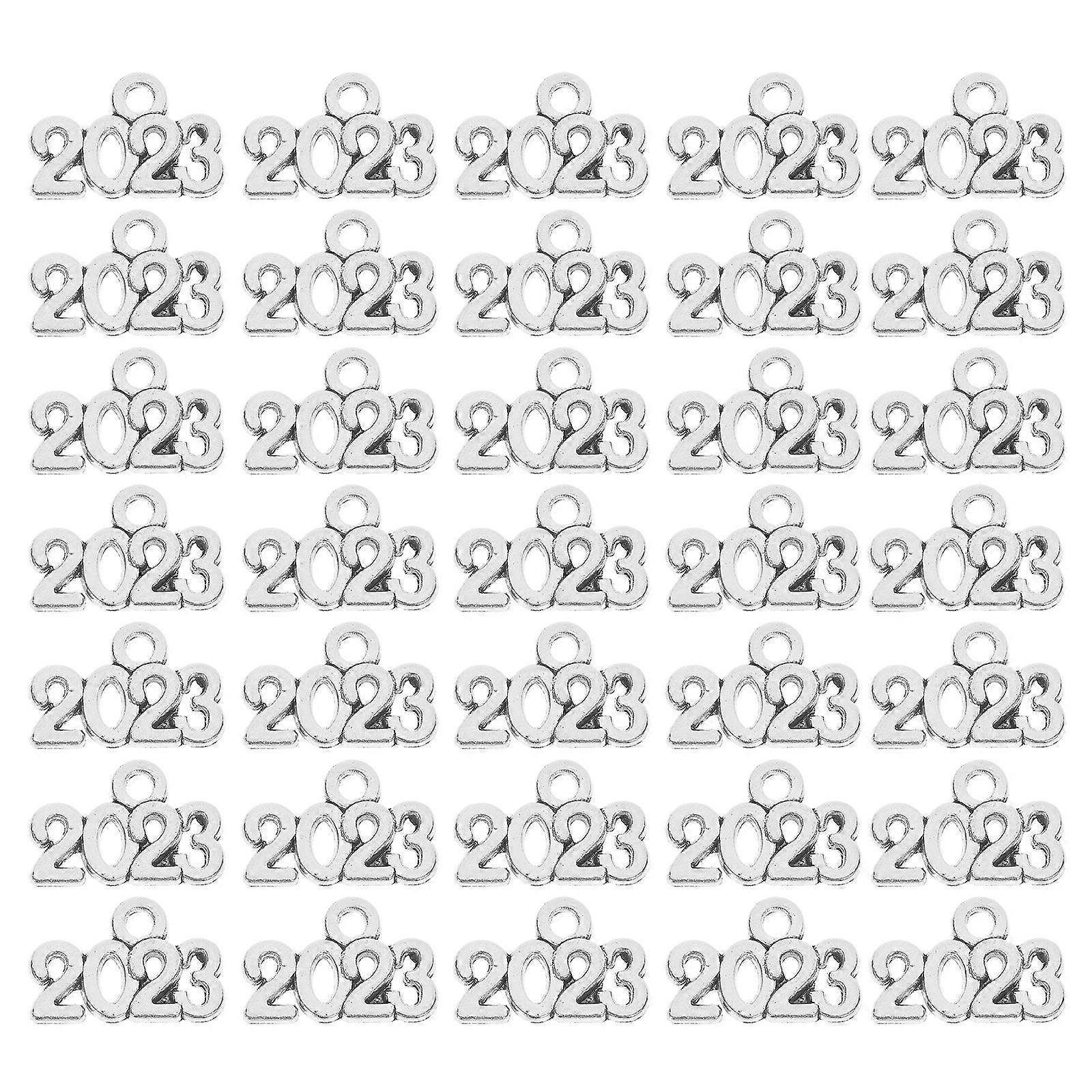 Jewelry Makers Craft Enthusiasts Number Pendants Oval Shape Elegant Design Diy Projects 100Set