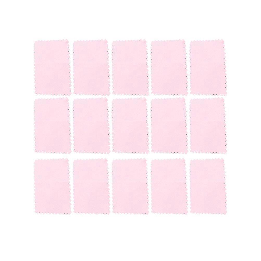 Jewelry Buffing Cloth Silver Polishing Cloth Care Oxidized Cleaning Composite 10x6.5cm 30Pcs