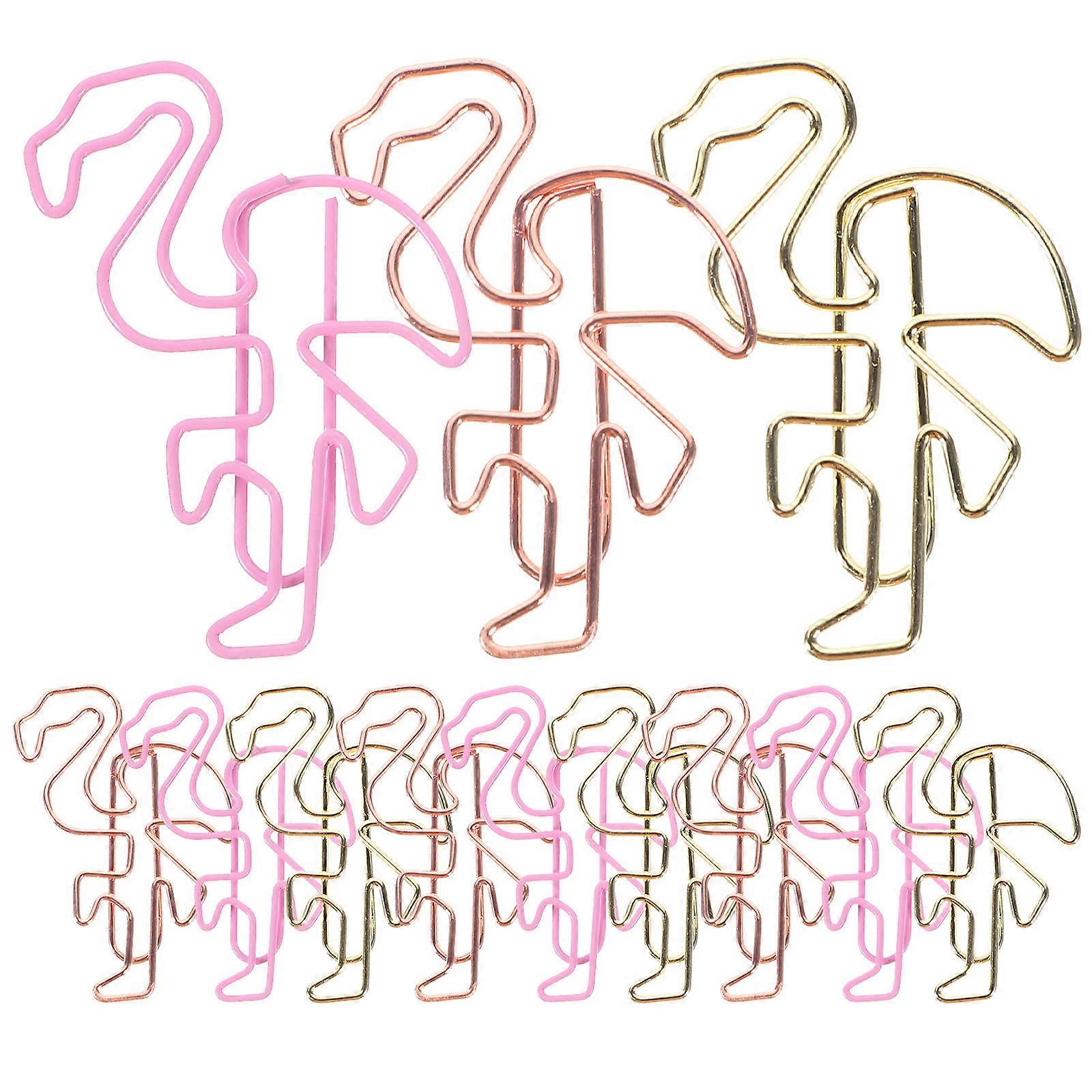 15pcs Cute Metal Paper Clips, Unique Shaped Clips for Office, School and Creative Projects, Stylish Document Organizers for Memos, Photos and Notes