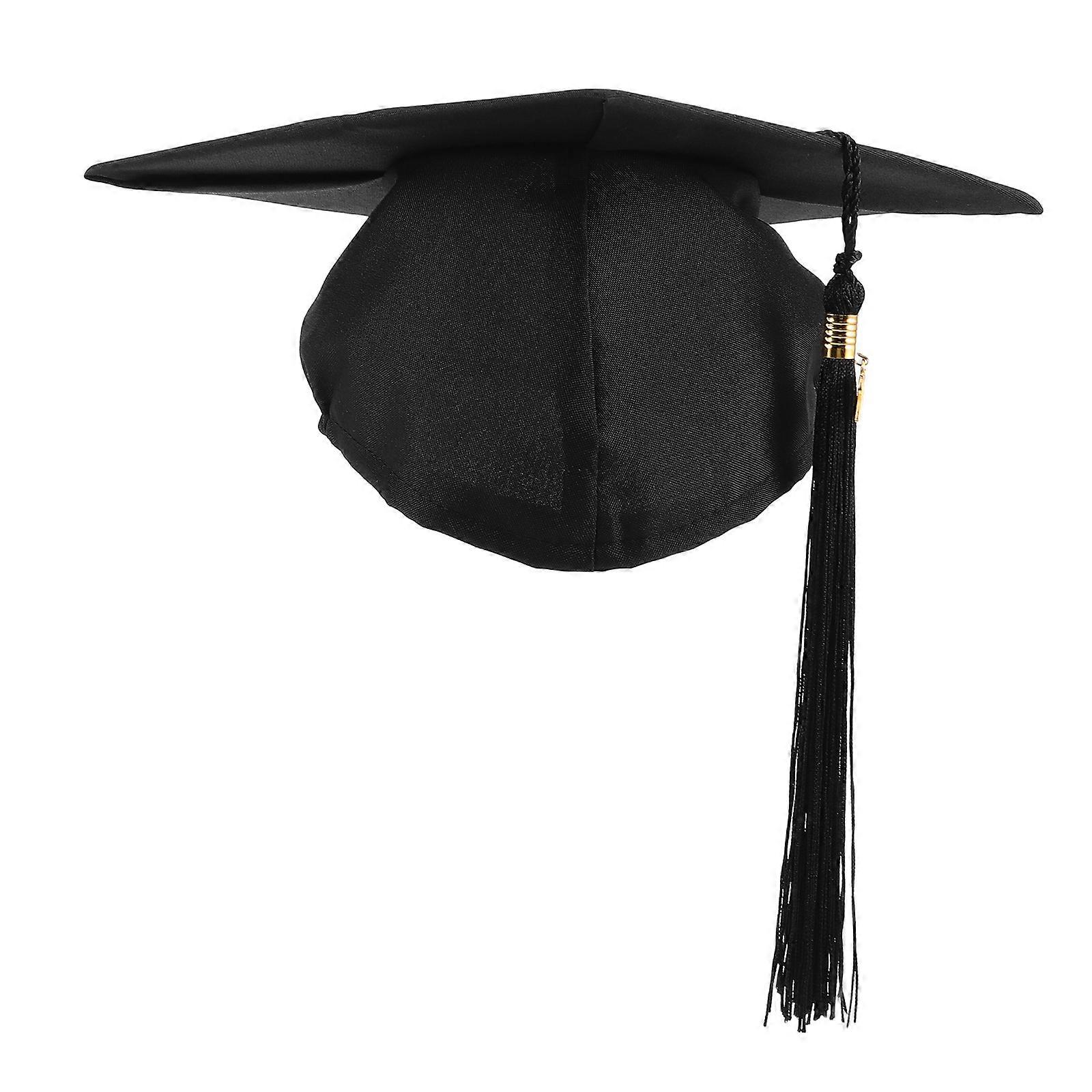 Graduation Cap with Unique Tassel Charm for High School and College Ceremony Decorations, Memorable Keepsake for Graduates