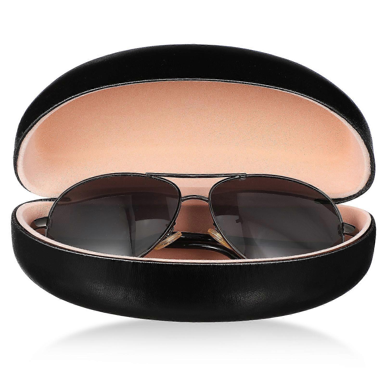 Compact Glasses Case Scratch Resistant Eyeglass Storage Minimalist Style Secure Closure 1Set