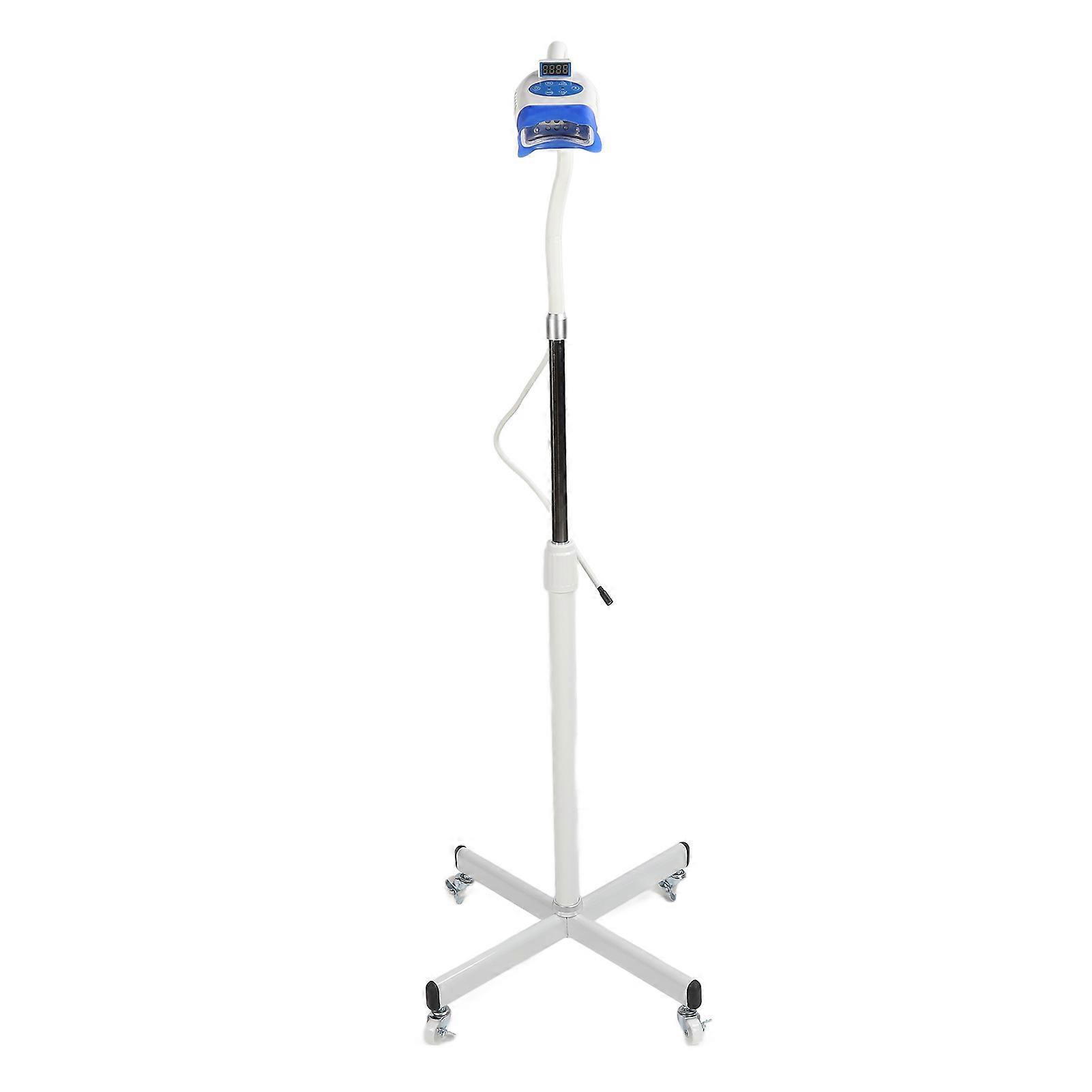 Mobile Teeth Whitening Lamp Single Color Teeth Whitening Light Floor Standing Bleaching Accelerator Lamp 110‑240V EU Plug