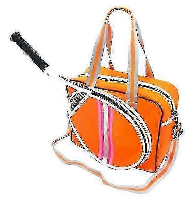 2025 Tennis Bag Tennis Backpack,Large Tennis Bags for Women--orange