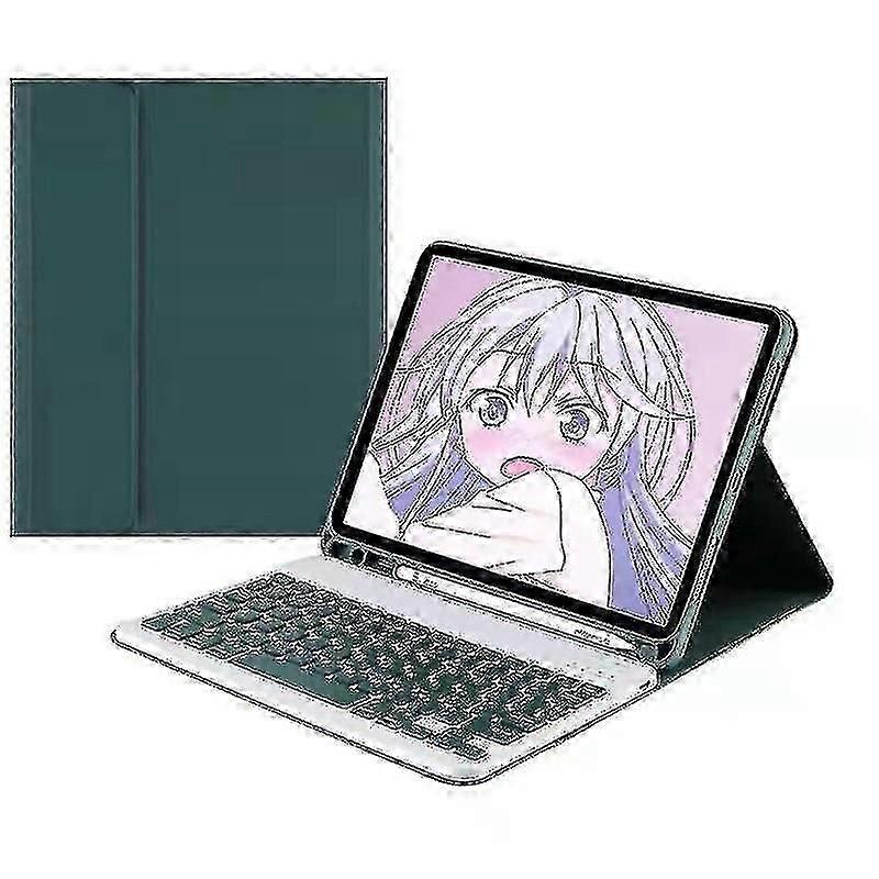 Bluetooth Keyboard Case For Ipad Detachable Slim Cover Built-in Pencil Holder