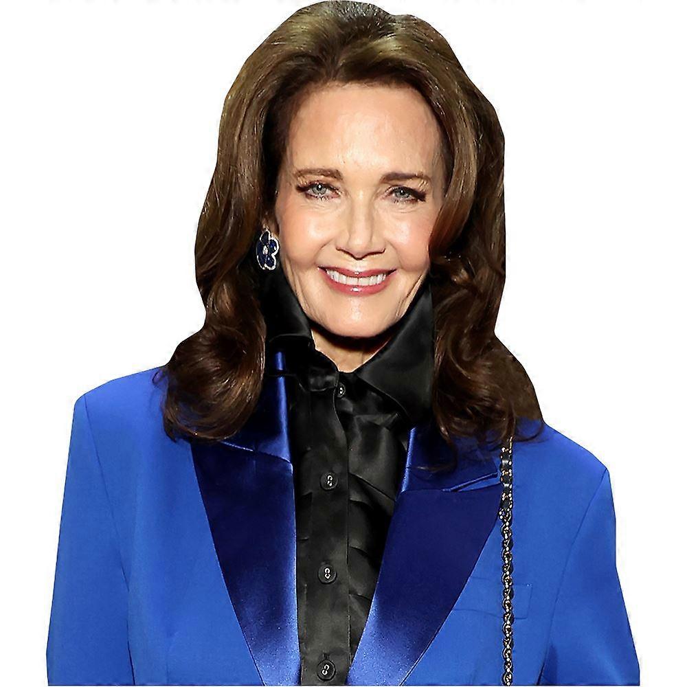 Lynda Carter (Blue) Half Body Buddy Cutout