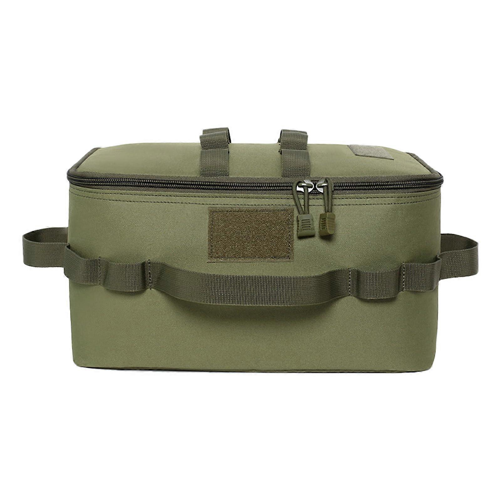 Portable Camping Cookware Bag, Large Capacity Utensil Storage Pouch