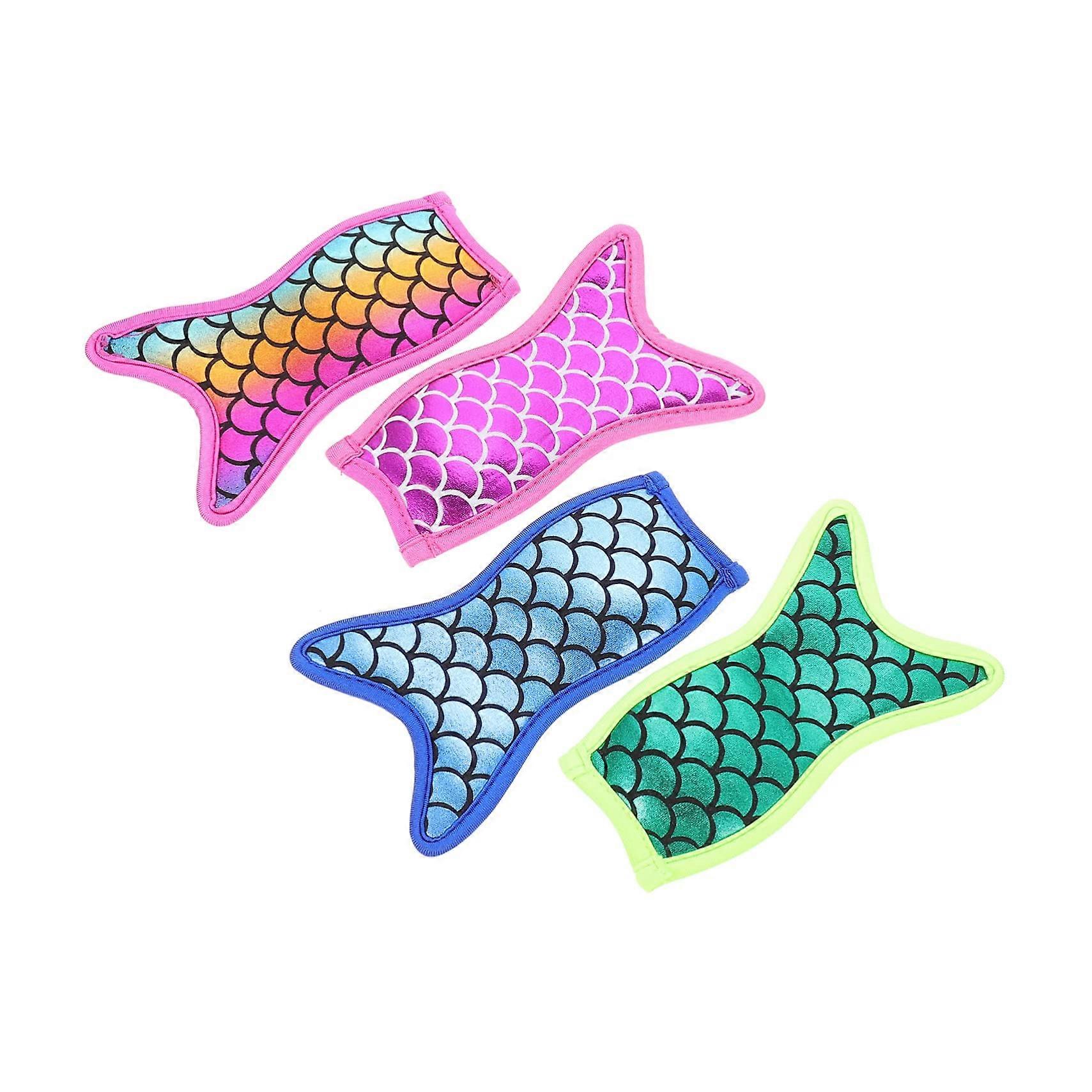 4in1 Reusable Ice Pop Maker Set with Freezer Tray Storage Bag