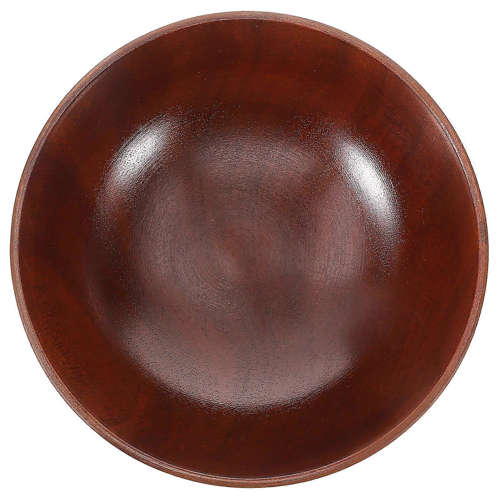 Coffee Synthetic Material Bowl for Storage with Simple Design and Smooth Edges 7.8 inches