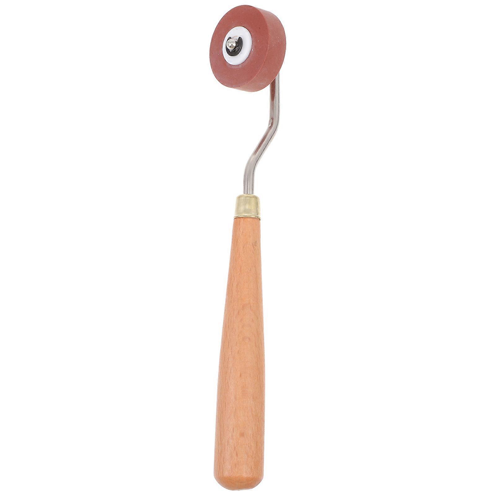 Printmaking Rubber Roller for Printmaking Use 1Pcs Brown