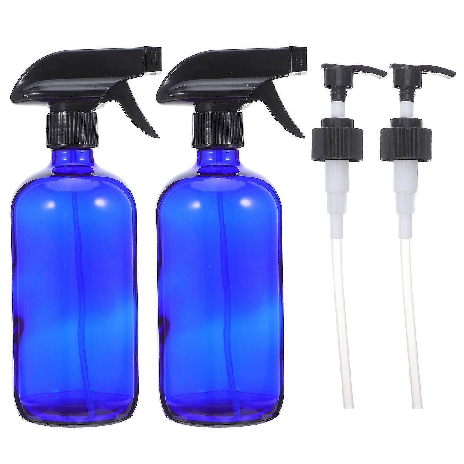 Refillable Glass Spray Bottle with Pump and Cap for Perfume, Makeup Water, and Toiletries – Portable Travel Size Reusable Container