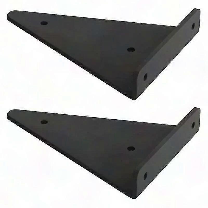 Floating Metal Triangle Shelf Bracket Invisible Wall Mount DIY Decor