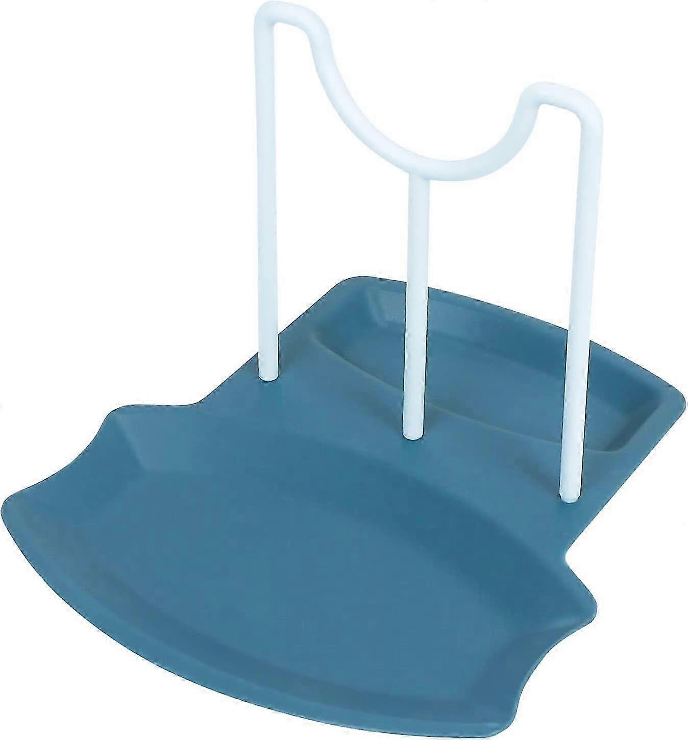 Heat-Resistant Spoon Rest with Removable Lid - Stylish Kitchen Utensil Holder & Drip Mat