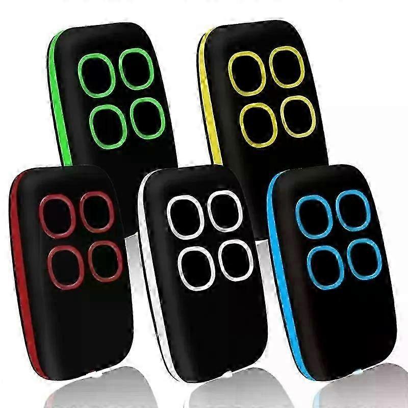 Garage Door RF Remote Control Duplicator 433MHz Code Grabber Clone Gate Key Fob Command Hand Transmiter 4 Buttons waterproof