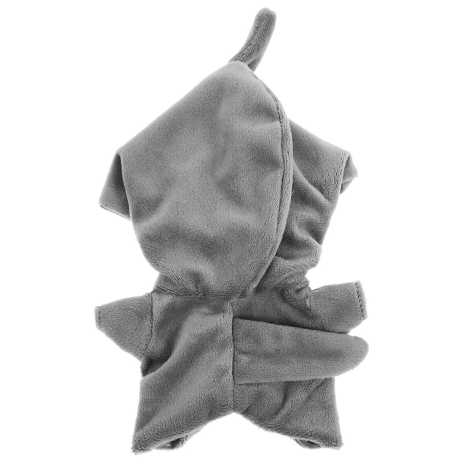 Soft Dinosaur Doll Costume with Unique Shark Pattern for Plush Dolls Perfect for Birthdays and Holidays
