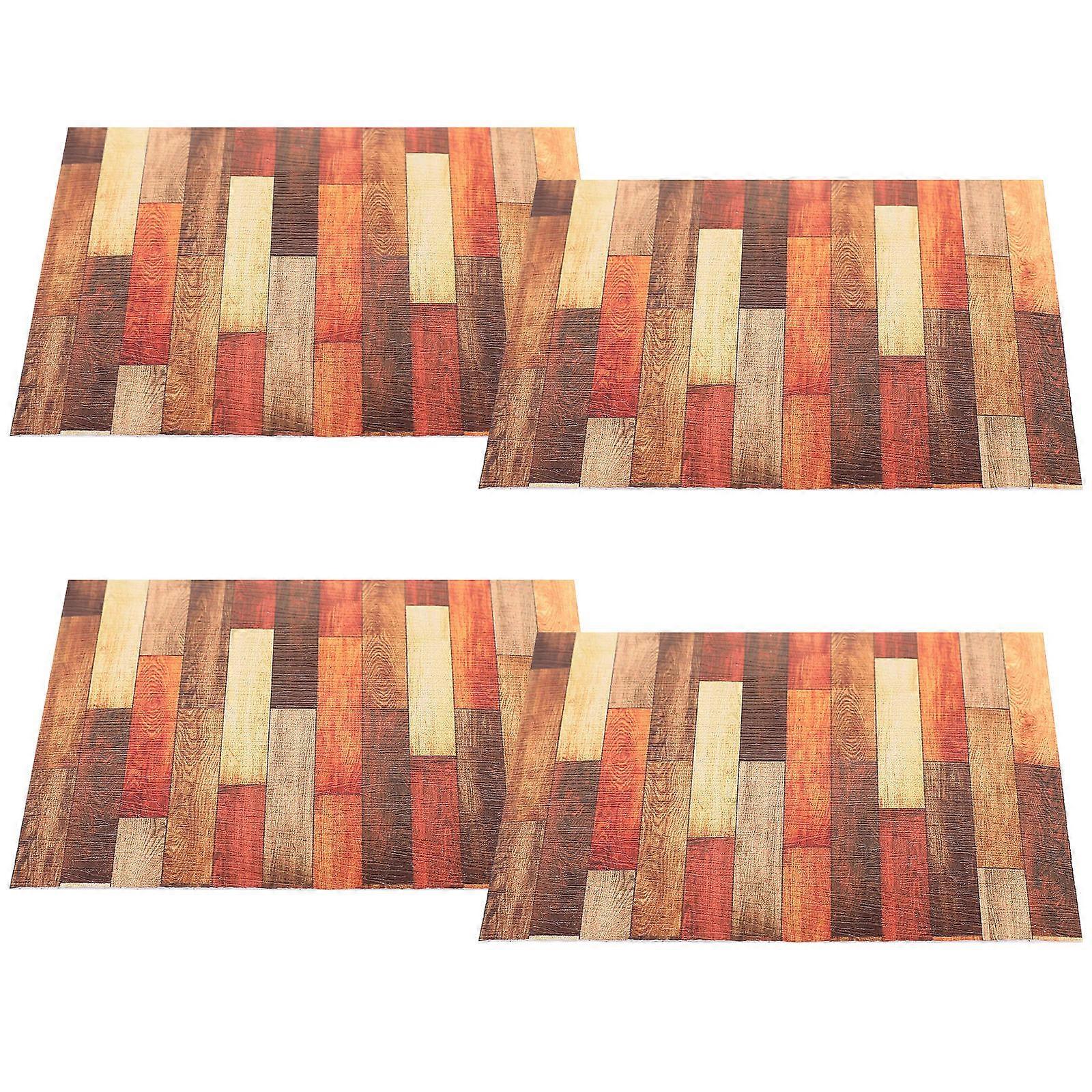 PVC Miniature Dollhouse Flooring with for Decoration Fits Perfectly in Small Spaces