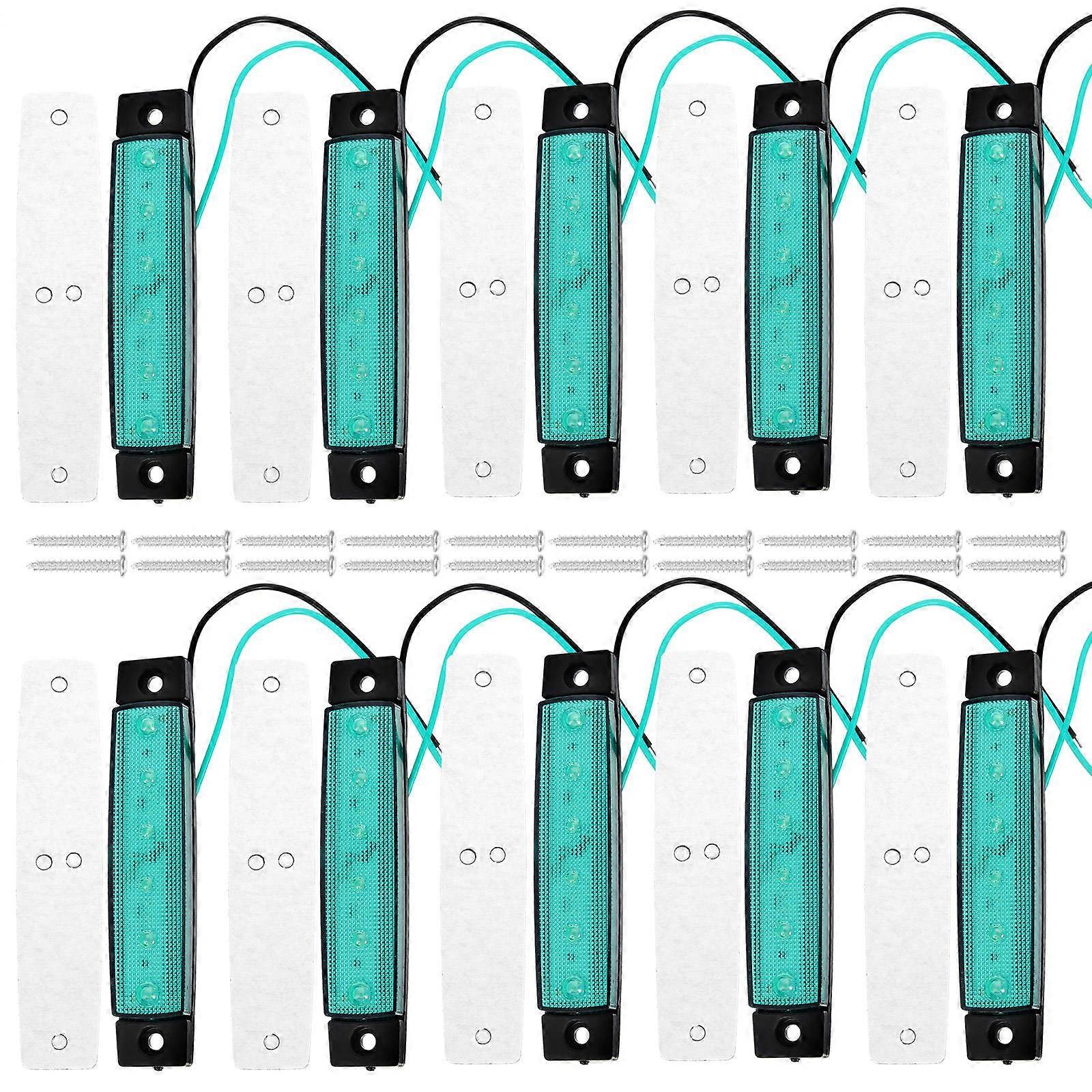 Signal Light Bar LED Trailer Signal Lights for Use 10Pcs