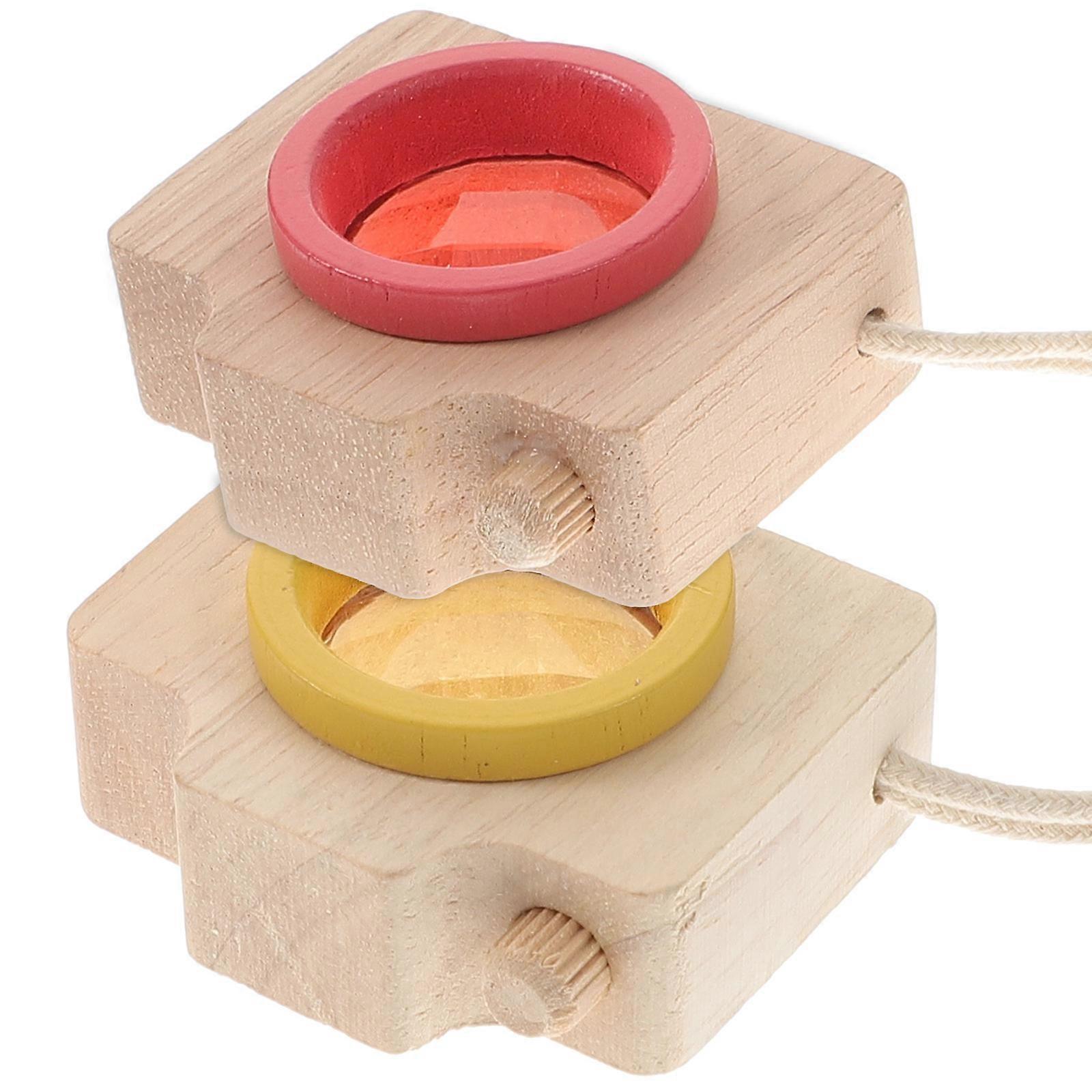 2Pcs Decorative Kaleidoscope Toys Party Kaleidoscopes Educational Toys Funny Playthings