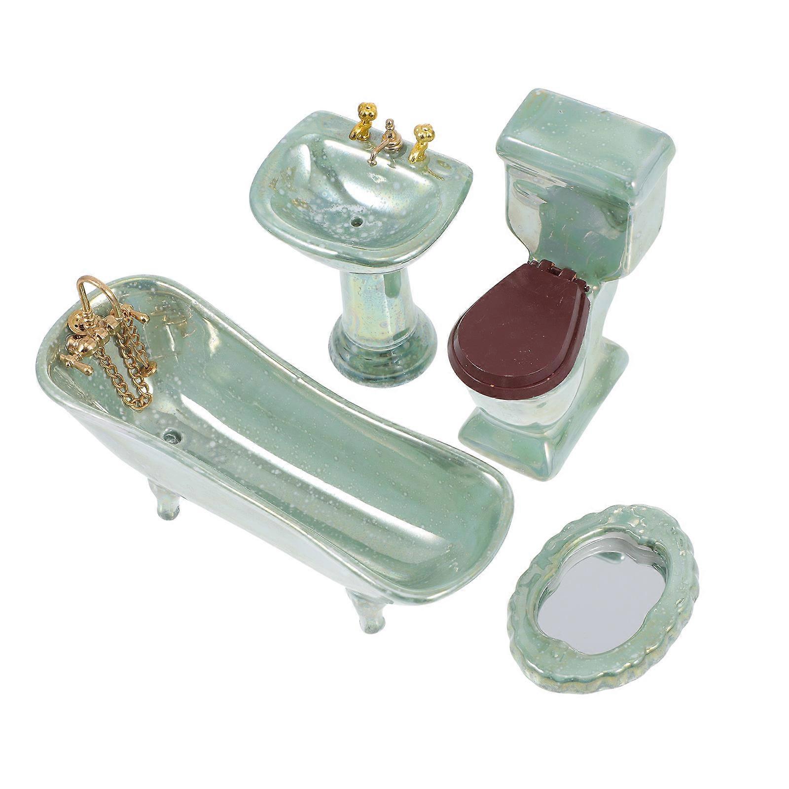 Vivid Mini Furniture Dollhouse Accessory Suitable For Parent-Child Game Experience In 1 Set
