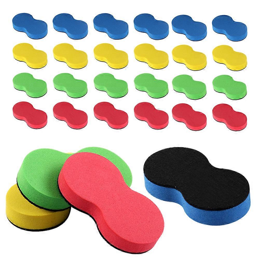 60 80字符优 标题如下：

**Mini Whiteboard Erasers Set Peanut Shaped Dry Erase Board Cleaner EVA Chalk Eraser for Classroom, Office & Student Use**

字符 ：78