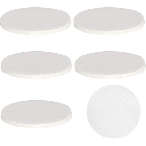 500pcs non-stick hamburger press papers, 9cm diameter