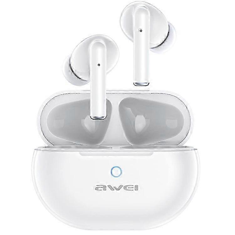 2025 AWEI T61 Bluetooth Headset ENC Noise Reduction Earphone Wireless Headphone with Built-In Microphone